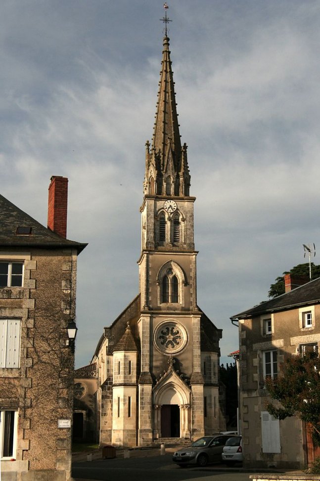 L’Église_Saint-Jean-Baptiste à Lhommaizé