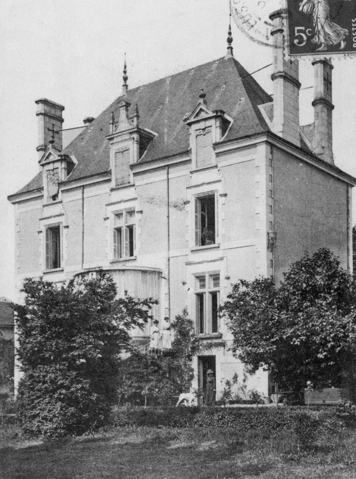 La Villa des Roseaux en carte postale