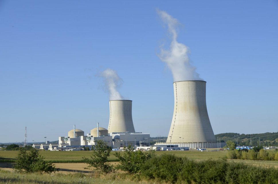 Les deux réacteurs de la centrale de Civaux